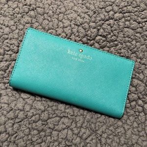 Kate Spade teal wallet